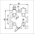 4040E - Extrusion and CNC