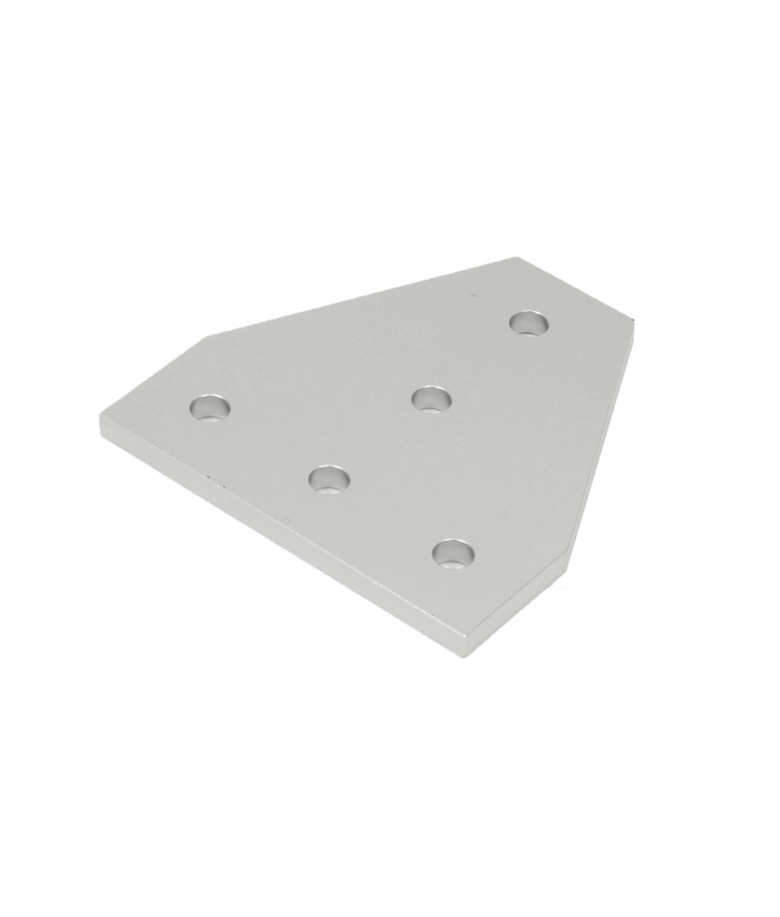 5T Bolts Reinforcement Connection Joining plate   4545 (5 Tee Joining plate) - Extrusion and CNC
