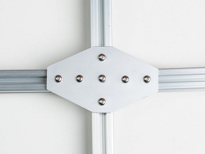 7 Cross Bolts Reinforcement Connection Joining plate   4040 (7 Cross Joining plate) - Extrusion and CNC