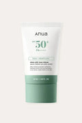 Anua Airy Sun Cream tube, a gentle zinc oxide sunscreen formulated with heartleaf and cica for a non-sticky finish.