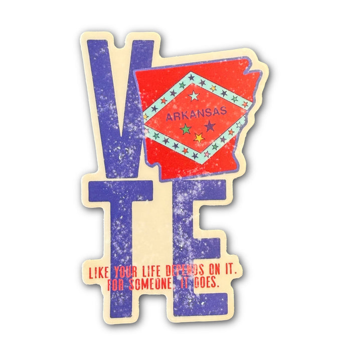 Arkansas Pride Vote Sticker