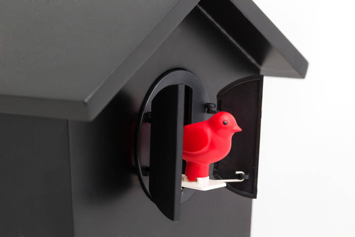 BirdHouse Cuckoo Clock | Black