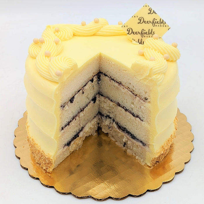 Blueberry Surprise Cake