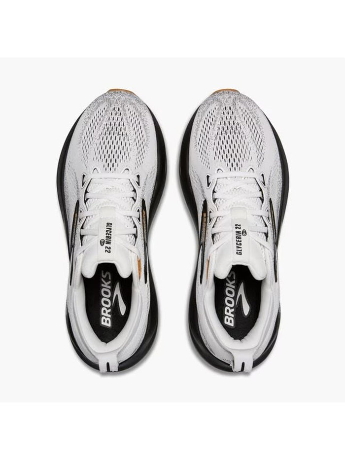 Brooks Men's Glycerin 22 - White/Grey/Black