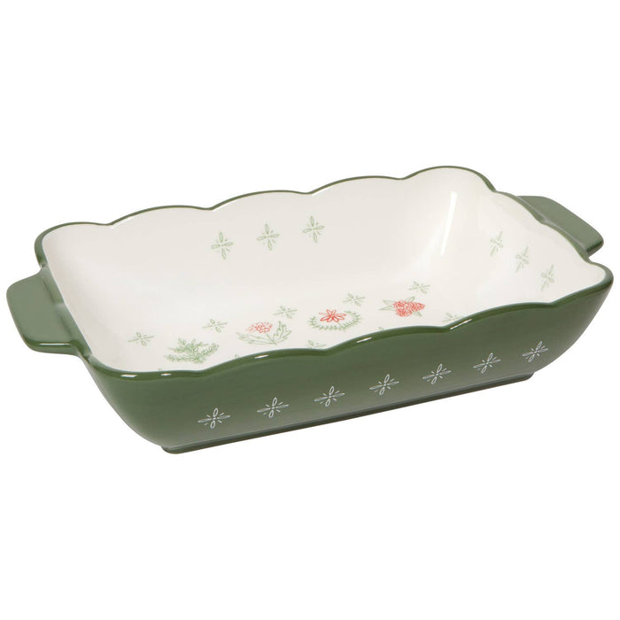 Camellia Stoneware Baking Dish - Magnolia Lane co. Home + Garden + Gift