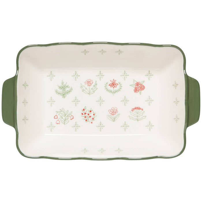 Camellia Stoneware Baking Dish - Magnolia Lane co. Home + Garden + Gift