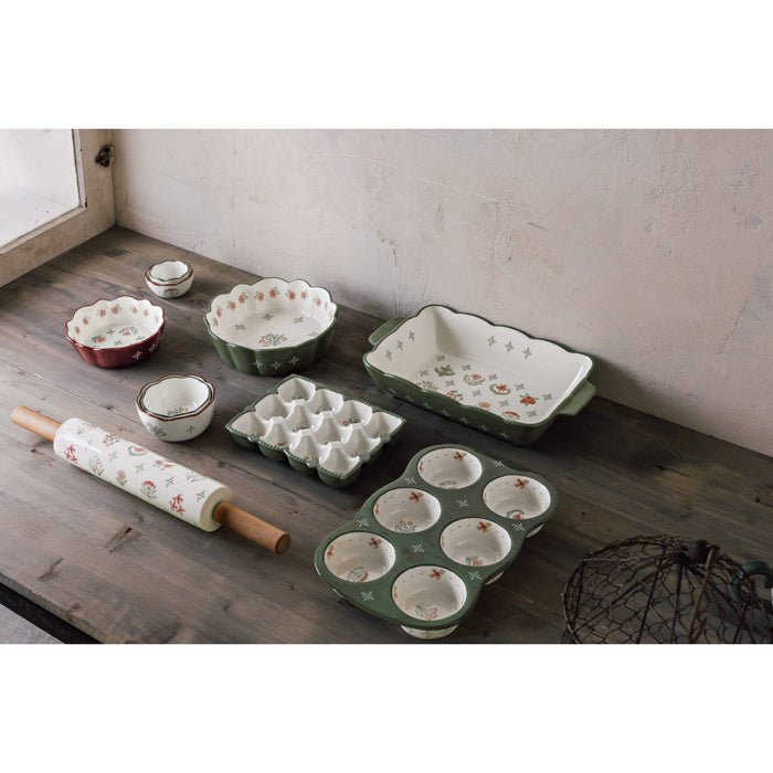 Camellia Stoneware Nesting Bowls Set of 4 Assorted - Magnolia Lane co. Home + Garden + Gift