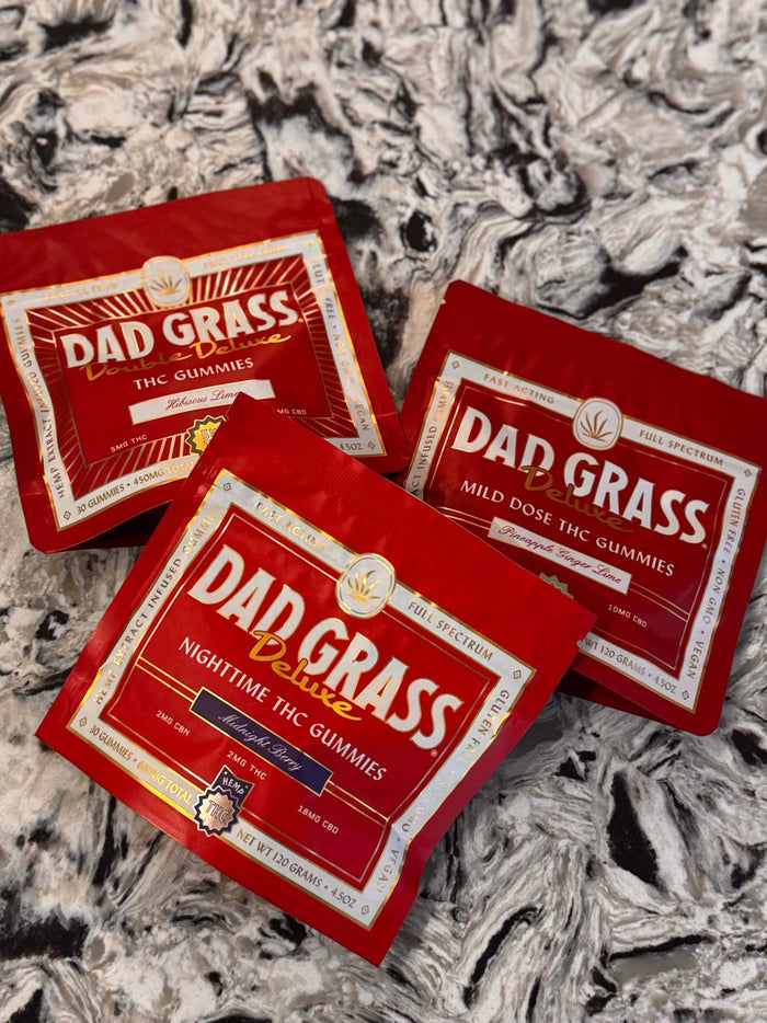 Dad Grass Double Deluxe Gummies | Hibiscus Lime