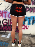DEVIL LIPS RUNNING SHORTS