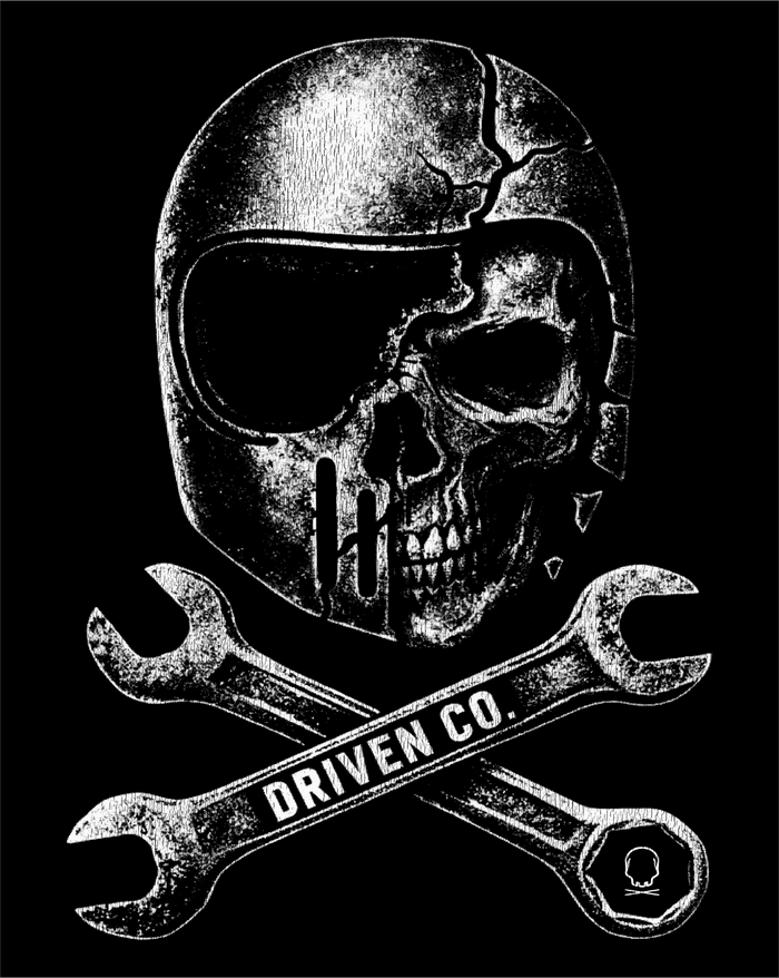 DRIVEN CO. DECAL