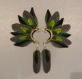 Feather wing Earrings 306