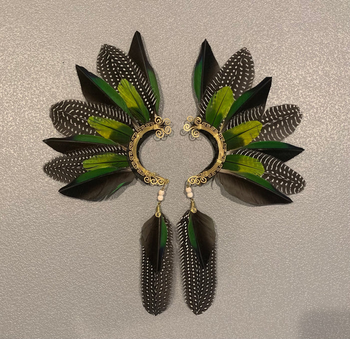 Feather wing Earrings 306