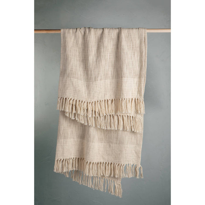 Heirloom Whisper Cotton Throw - Magnolia Lane co. Home + Garden + Gift