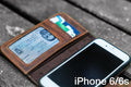 iPhone 6/6s Leather Wallet Case - No.02