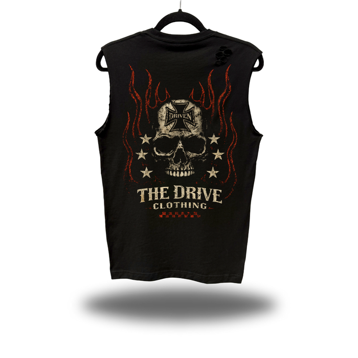 IRON DRIVE ROAD RASH MUSCLE TANK