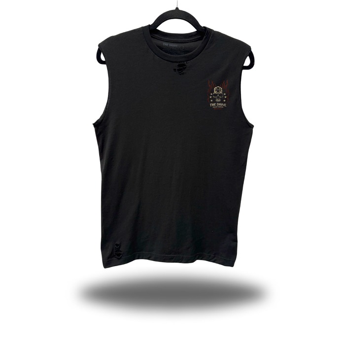 IRON DRIVE ROAD RASH MUSCLE TANK