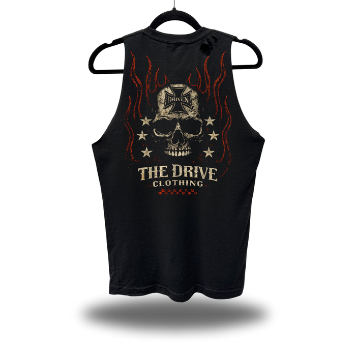 IRON DRIVE ROAD RASH TANK TOP