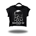 KNUCKLE UP MUSCLE CROP TOP