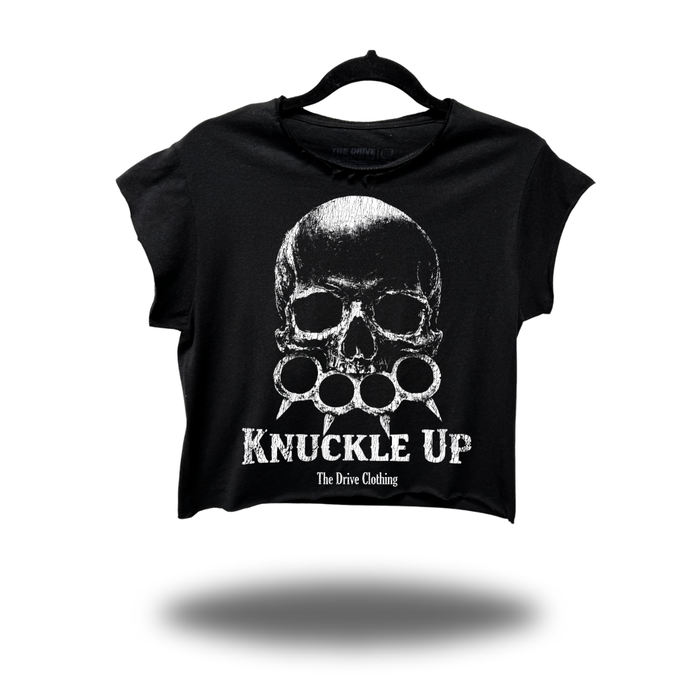 KNUCKLE UP MUSCLE CROP TOP