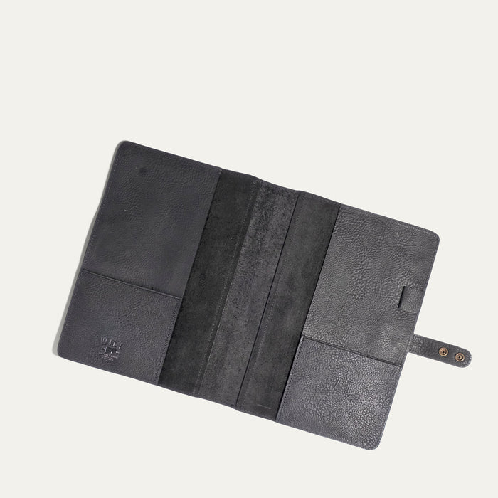 Large Leather Journal Cover | Black
