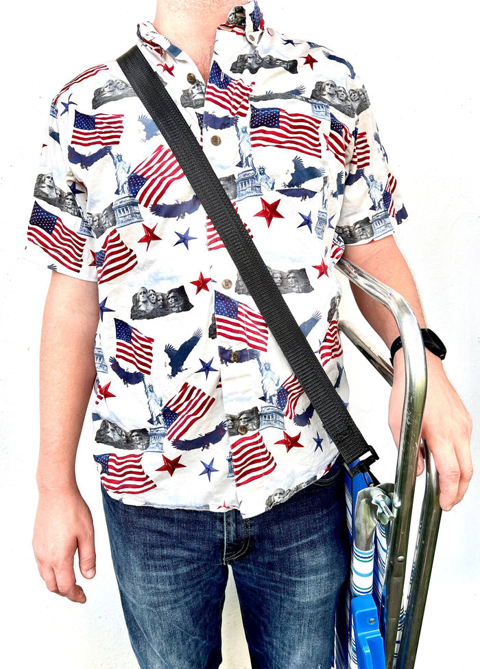 Lawn Chair Carrying Strap | Black