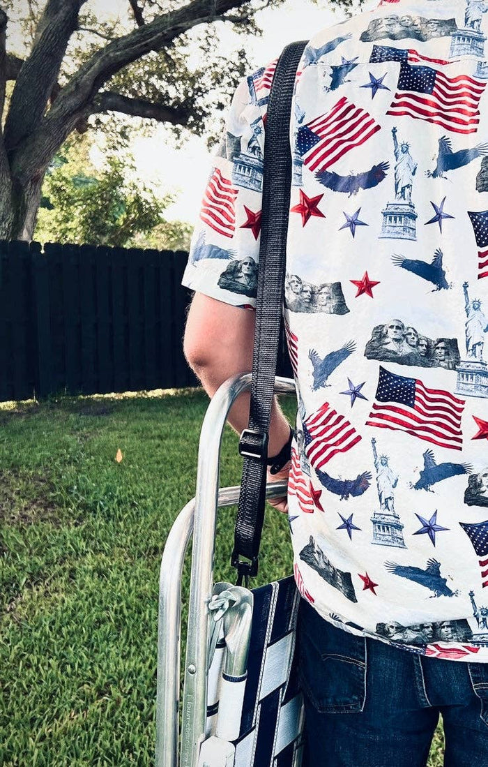 Lawn Chair Carrying Strap | White