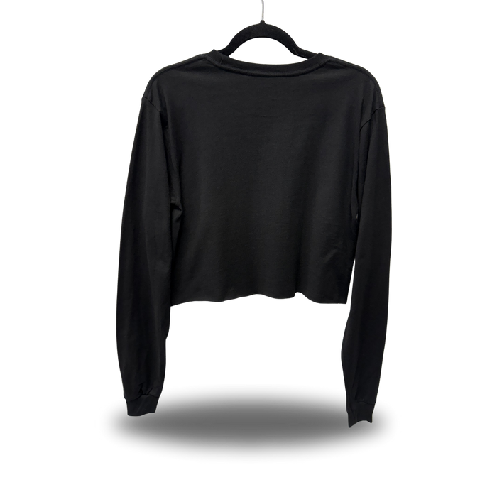 LEOPARD CROP LONG SLEEVE