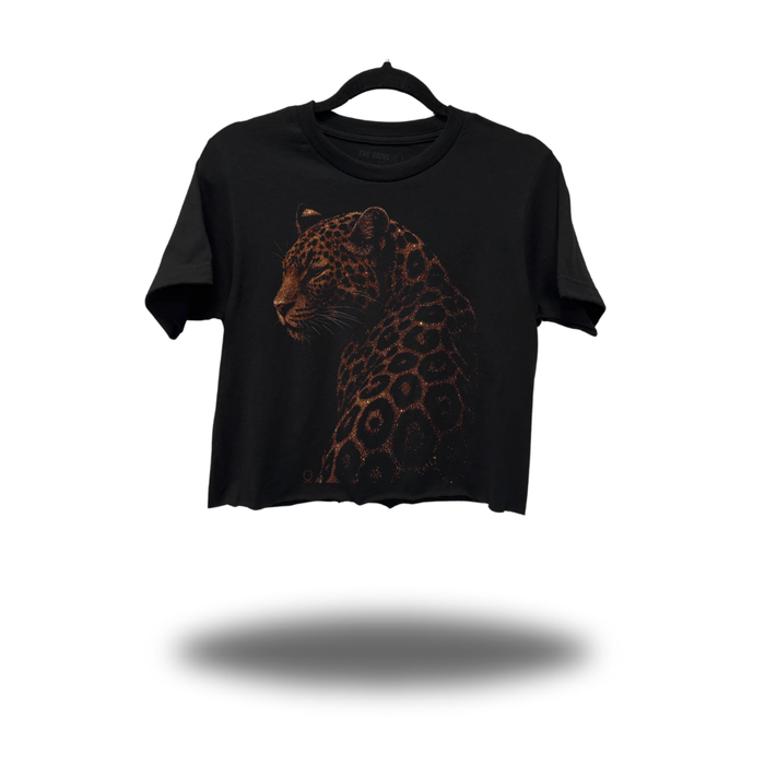 LEOPARD CROP TOP