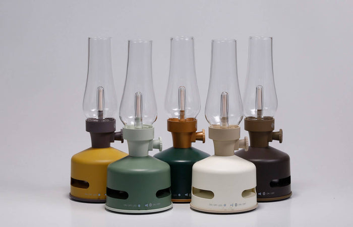 Light & Sound Lamp | Pearl & White