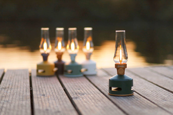 Light & Sound Lamp | Pearl & White