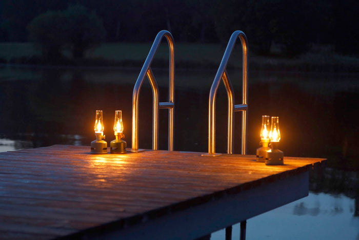 Light & Sound Lamp | Raspberry & Red