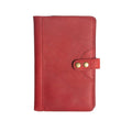 Medium Leather Journal Cover | Red