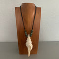 Necklace - Guatamala Jade and Shell