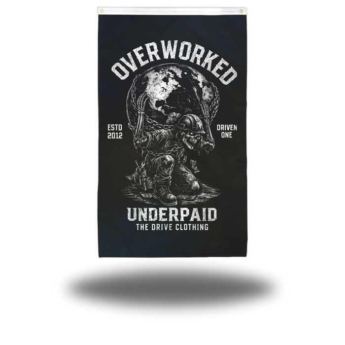 OVERWORKED FLAG