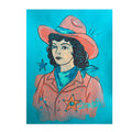 Peach & Turquoise Cowgirl