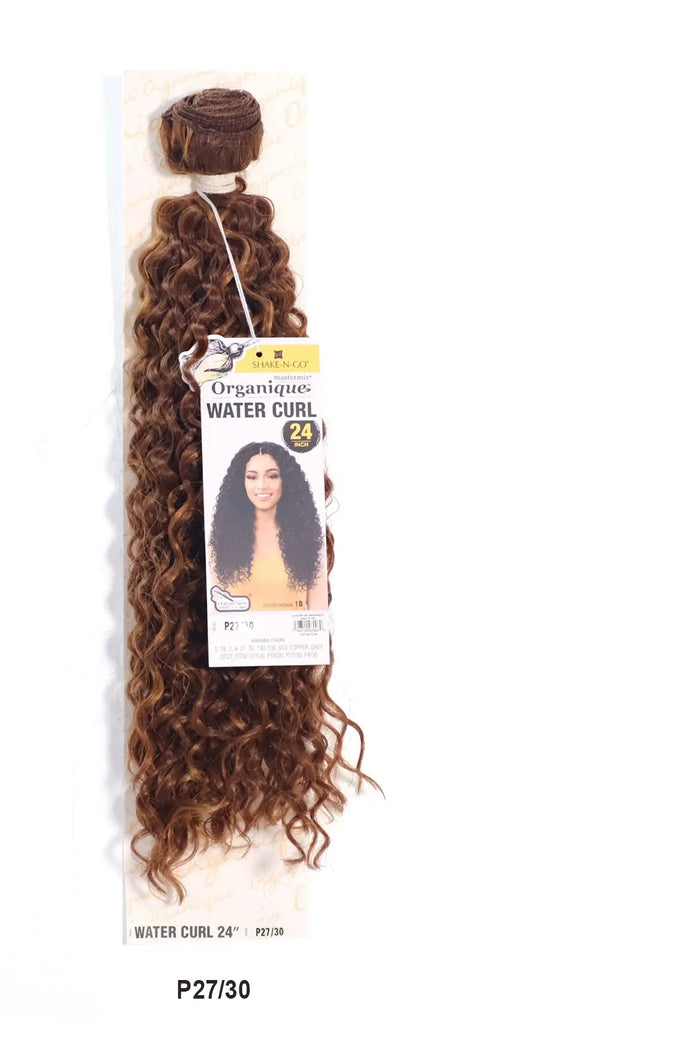 SHAKE N GO ORGANIQUE WEAVE WATER CURL 24" SHAKE N GO