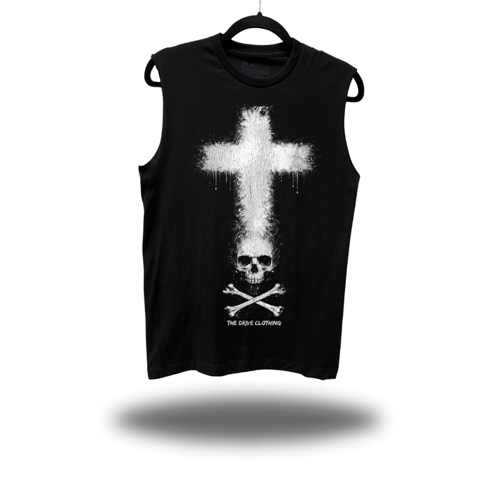 SKULL CROSS CLASSIC MUSCLE TANK