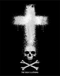 SKULL CROSS DECAL