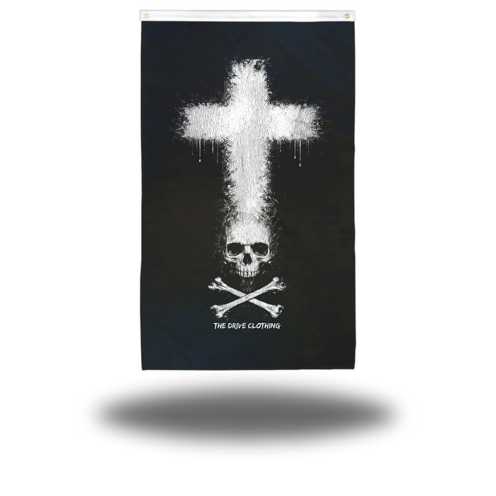 SKULL CROSS FLAG