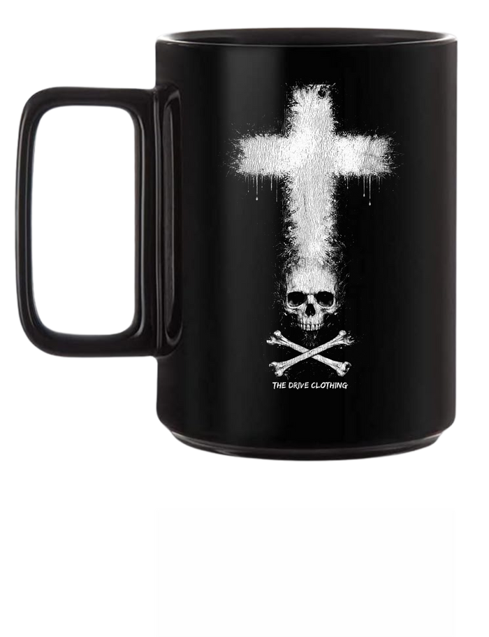 SKULL CROSS MUG