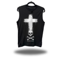 SKULL CROSS ROAD RASH MUSCLE TANK