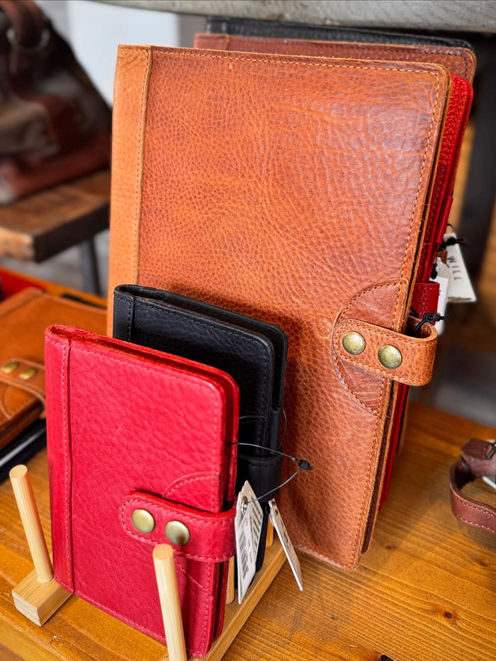 Small Leather Journal Cover | Black