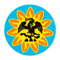 Sticker - Mexica Flag 3”