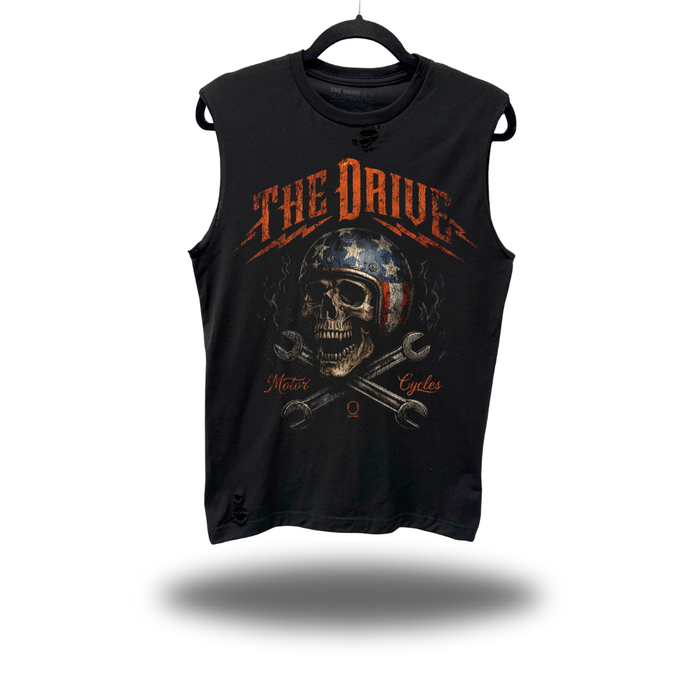 THE DRIVE CYCLES ROAD RASH MUSCLE TANK
