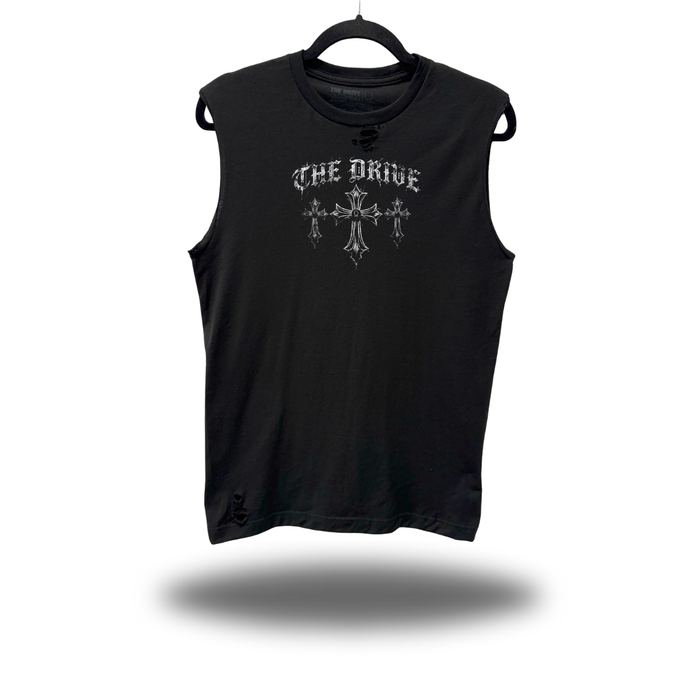 TRIO CROSS ROAD RASH MUSCLE TANK