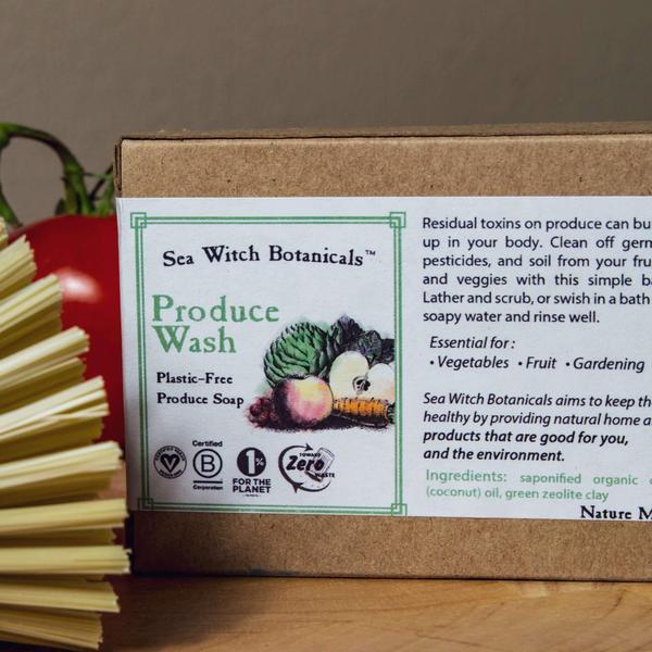 Zero Waste Produce Wash Bundle